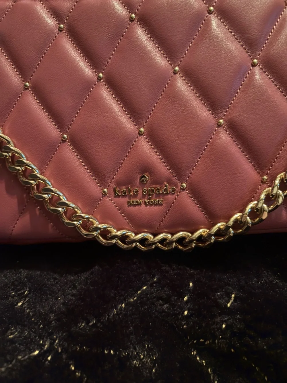Kate spade rose gold purse